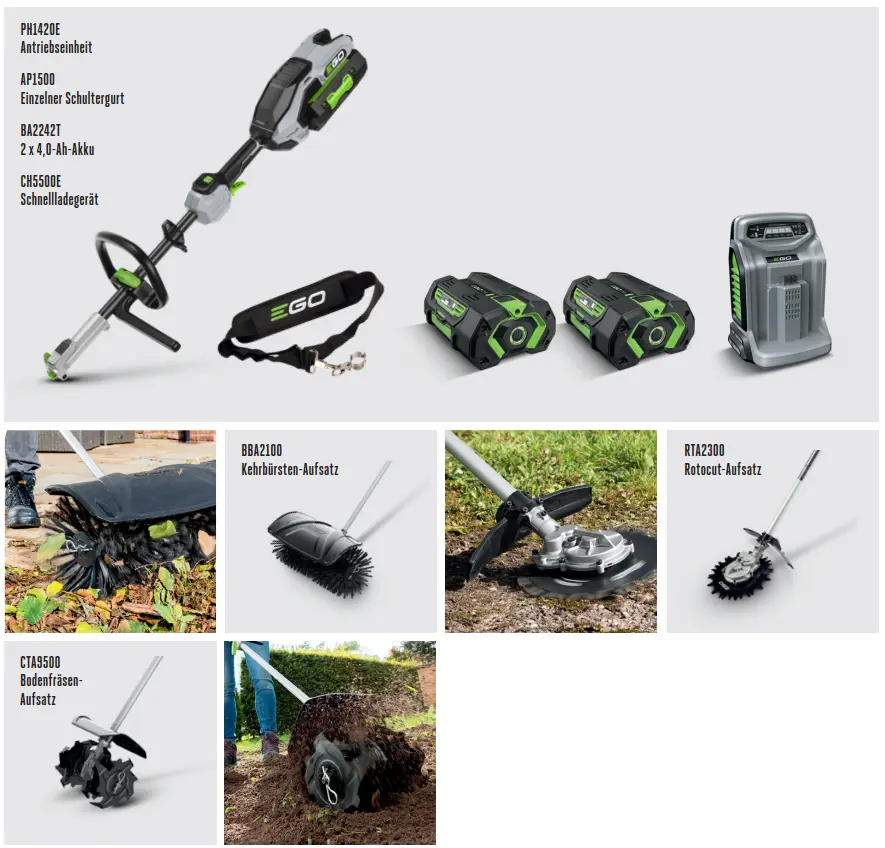 [MHBC1204E] EGO Multi-Tool, Kit MHBC1204E
